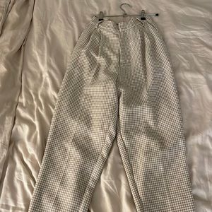 Mink pink tweed pants